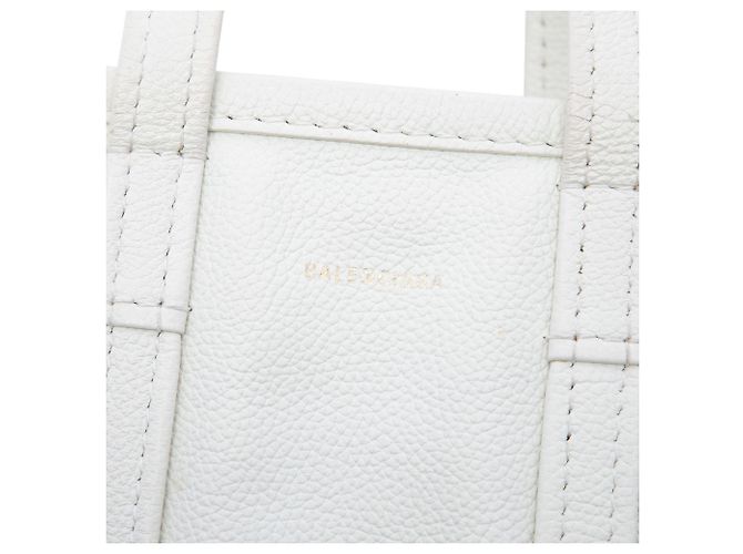 Borsa Bazar Balenciaga in agnello beige XXS - vista 5