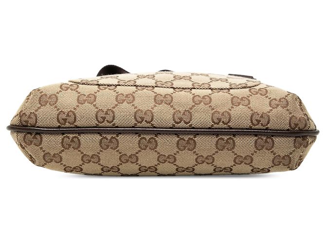 Gucci Beige GG Canvas Crossbody - vista 3