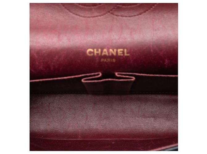 Chanel Black Medium CC Quilted Lambskin Bijoux Chain Double Flap Schwarz - Ansicht 4