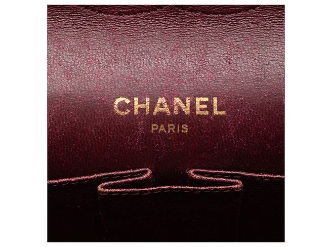 Chanel Black Medium CC Quilted Lambskin Bijoux Chain Double Flap Schwarz - Ansicht 5