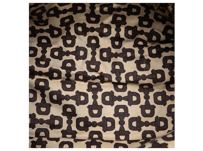 Gucci Jolicoeur Tote aus beigem GG Canvas - Ansicht 4