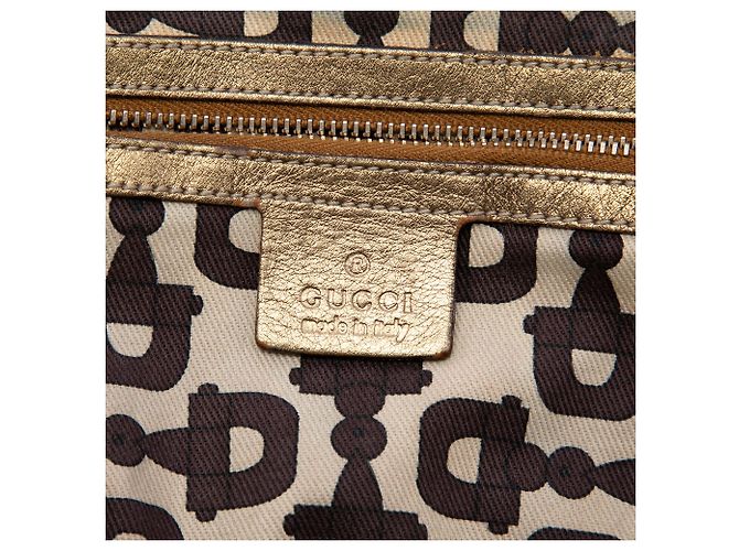 Gucci Jolicoeur Tote aus beigem GG Canvas - Ansicht 6