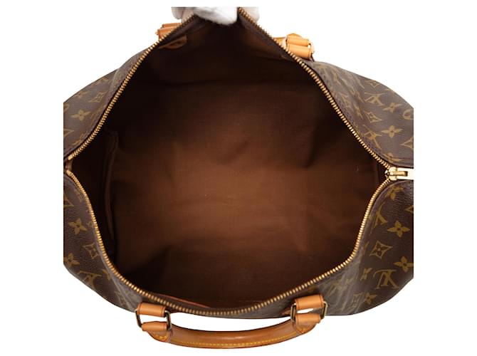 Louis Vuitton Marrom Monogram Speedy 40 - vista 4