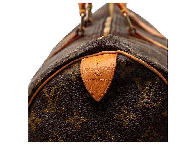 Louis Vuitton Marrom Monogram Speedy 40 - vista 6