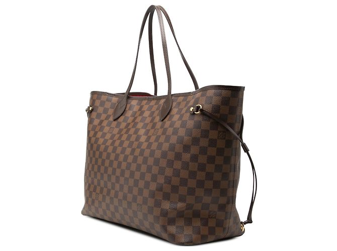 Louis Vuitton Marrone Damier Ebene Neverfull GM - vista 2