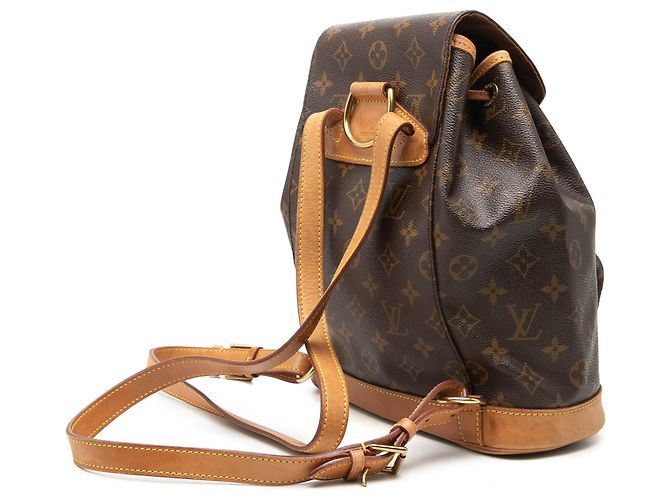 Louis Vuitton Marrone Monogram Montsouris MM - vista 2