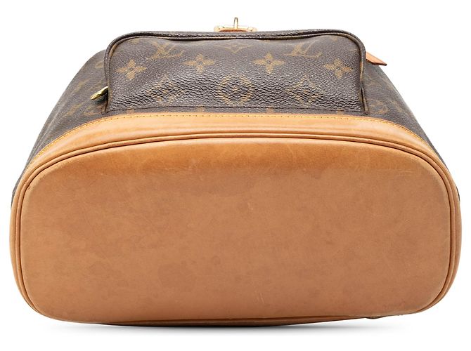 Louis Vuitton Marrone Monogram Montsouris MM - vista 3