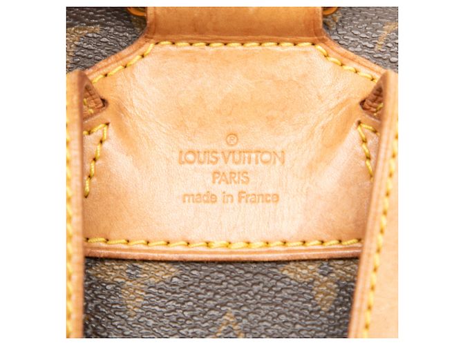 Louis Vuitton Marrone Monogram Montsouris MM - vista 5