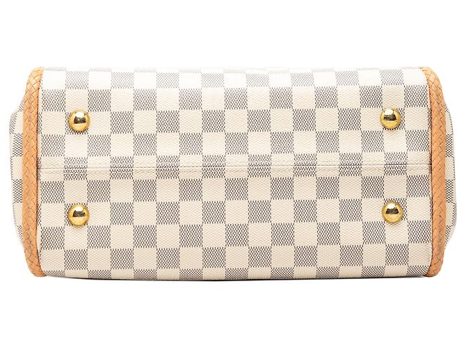 Louis Vuitton Weiß Damier Azur Propriano - Ansicht 3
