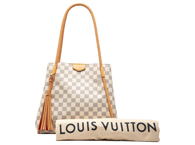 Louis Vuitton Weiß Damier Azur Propriano - Ansicht 8