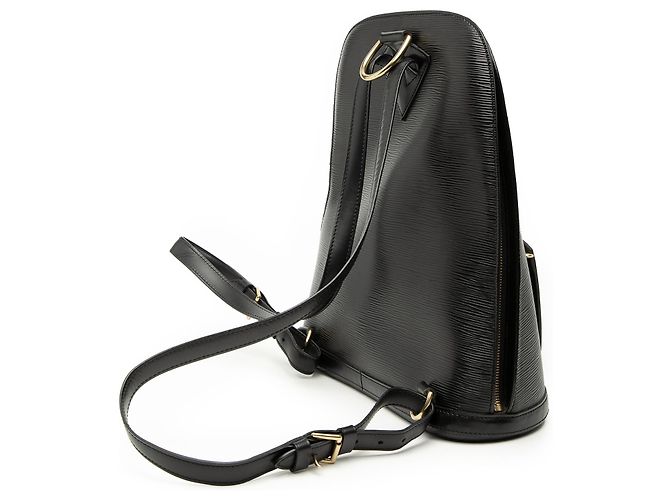 Louis Vuitton Black Epi Gobelins Nero - vista 2