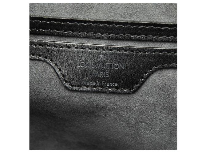 Louis Vuitton Black Epi Gobelins Nero - vista 5