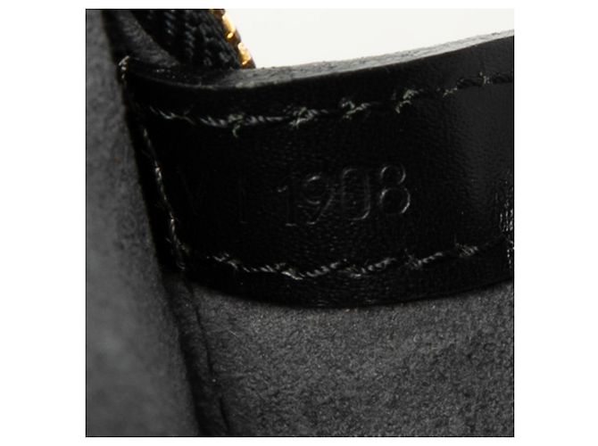 Louis Vuitton Black Epi Gobelins Nero - vista 6