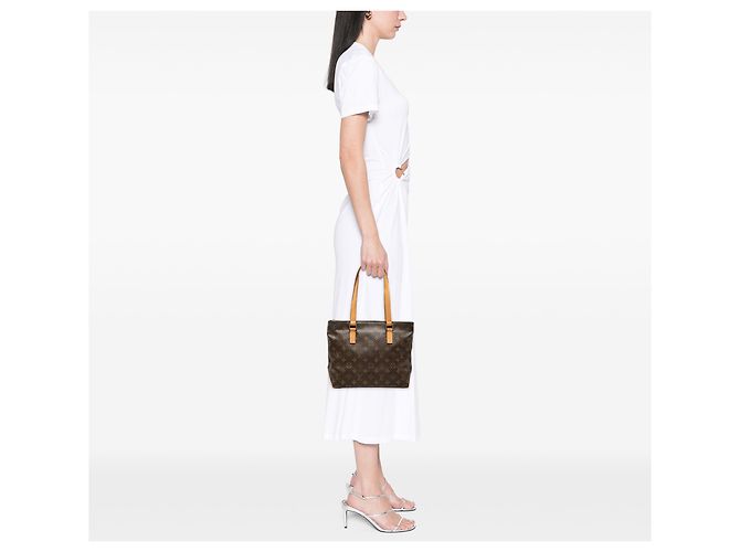 Louis Vuitton Cabas Piano Monogram Marrone - vista 7