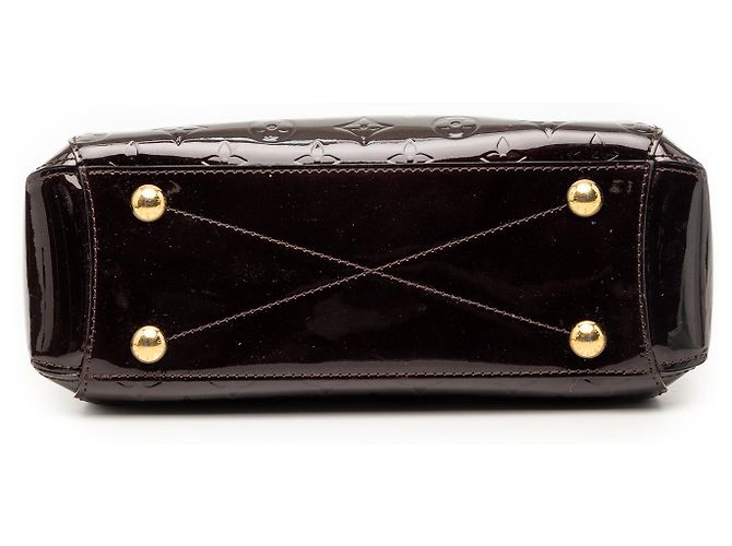 Louis Vuitton Purple Monogram Vernis Montaigne BB Porpora - vista 3