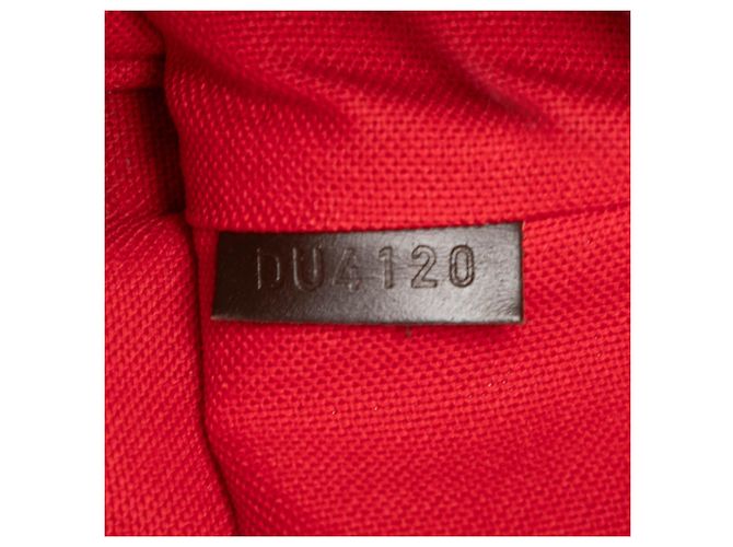 Louis Vuitton Marrone Damier Ebene Bloomsbury PM - vista 6