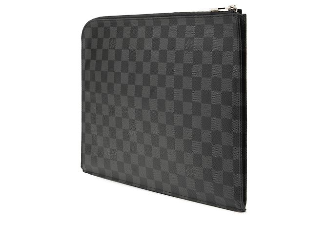 Louis Vuitton Pochette Jour GM in Damier Graphite nero - vista 2