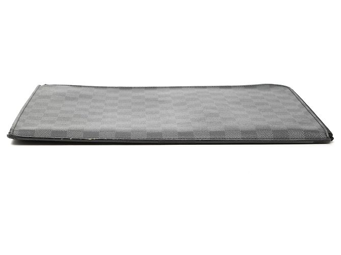 Louis Vuitton Pochette Jour GM in Damier Graphite nero - vista 3