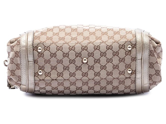 Gucci Beige Large GG Canvas Bella Tote - Ansicht 3