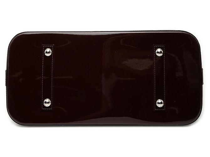 Louis Vuitton Alma GM in pelle Epi rossa Rosso - vista 3