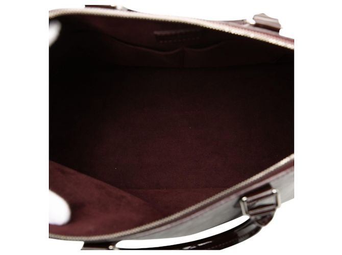 Louis Vuitton Alma GM in pelle Epi rossa Rosso - vista 4