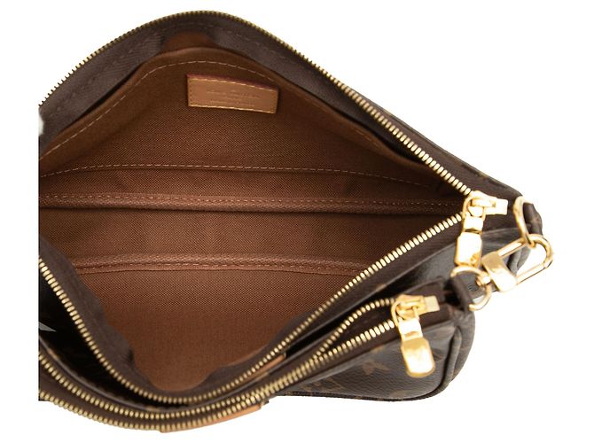Louis Vuitton Marrone Monogram Multi Pochette Accessoires - vista 4