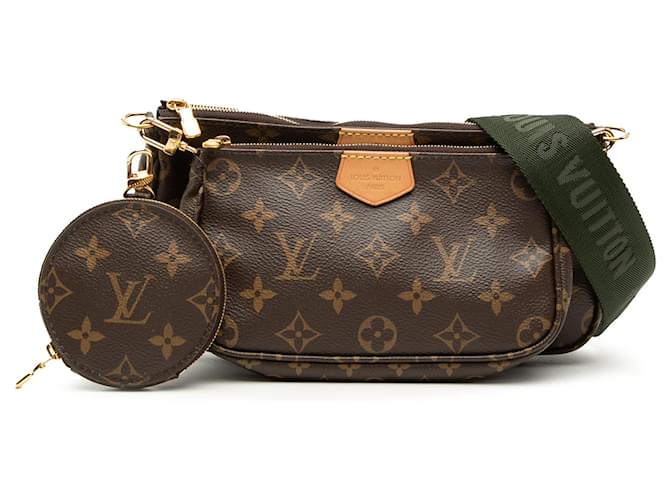 Louis Vuitton Marrone Monogram Multi Pochette Accessoires - vista 8