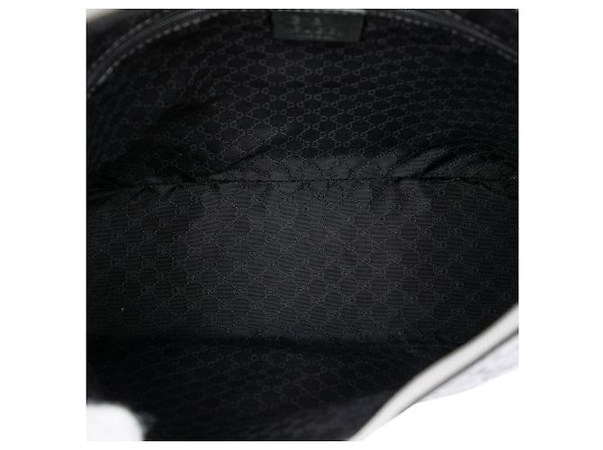 Borsa a Spalla Gucci Silver Metallic Guccissima Argento - vista 4