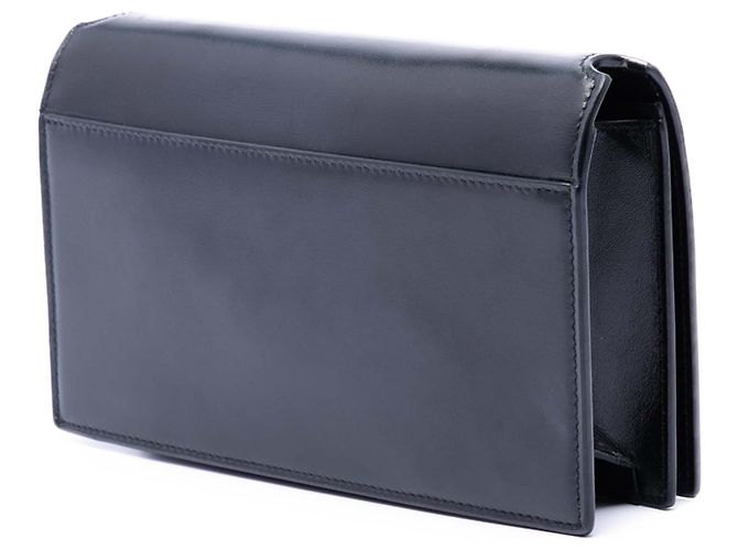 Borsa a tracolla Saint Laurent in pelle nera Nero - vista 2