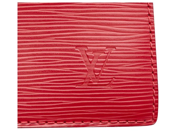 Twist Borsa Sevigne in pelle Epi rossa Louis Vuitton Rosso - vista 5
