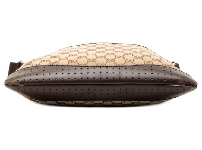 Gucci Beige GG Canvas Crossbody - vista 3
