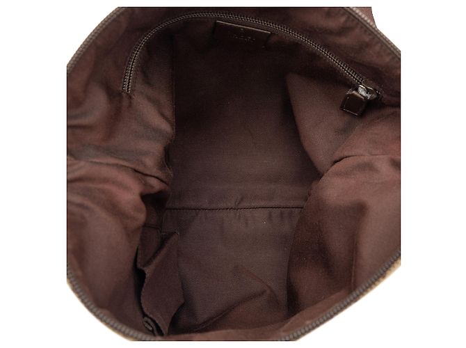 Gucci Beige GG Canvas Crossbody - vista 4