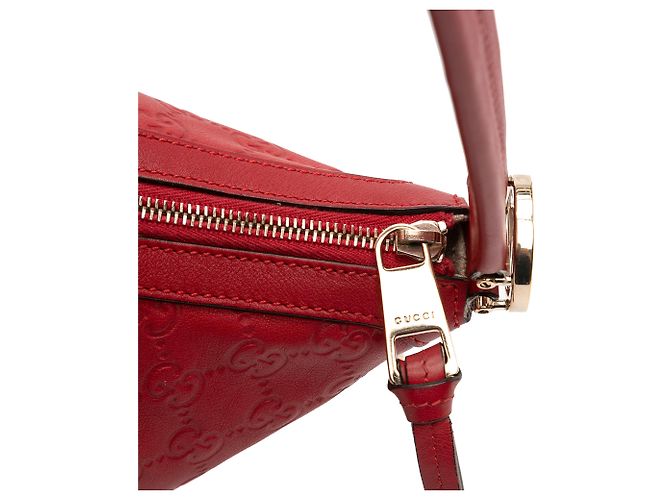 Borsa hobo Gucci Red Small Guccissima Miss GG Rosso - vista 6