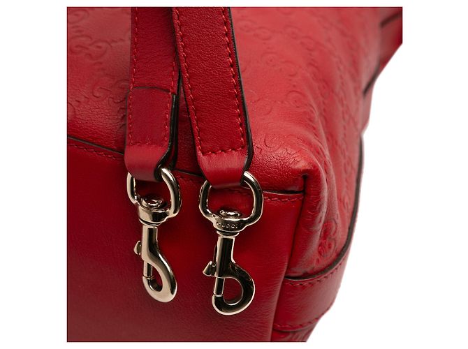 Borsa hobo Gucci Red Small Guccissima Miss GG Rosso - vista 8