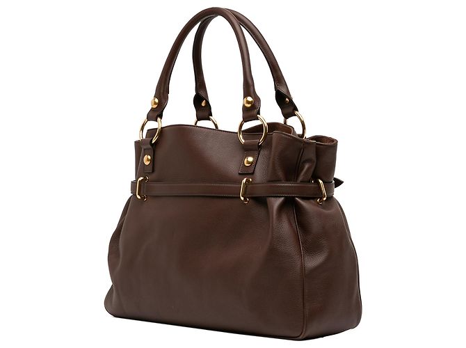 Céline Celine Brown Medium Leather Anita Tote Dark brown - view 2