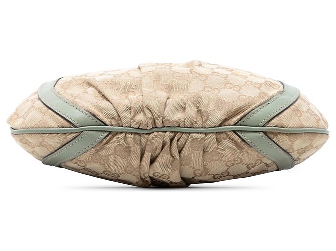 Gucci Beige GG Canvas Abbey D Ring Crossbody - vista 3