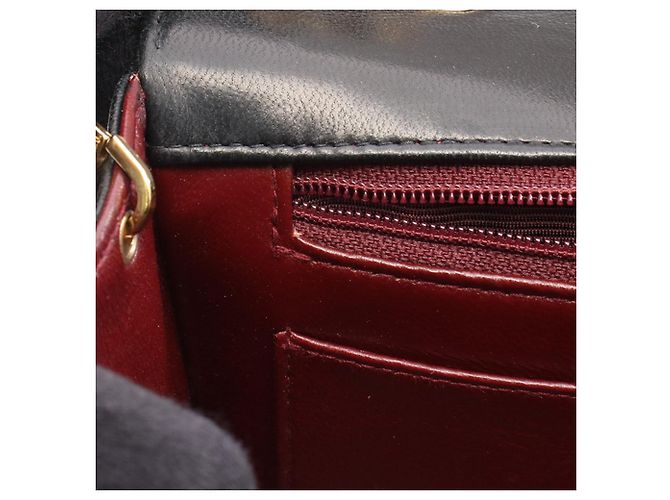 Chanel Black Small Lambskin Diana Flap Nero - vista 6