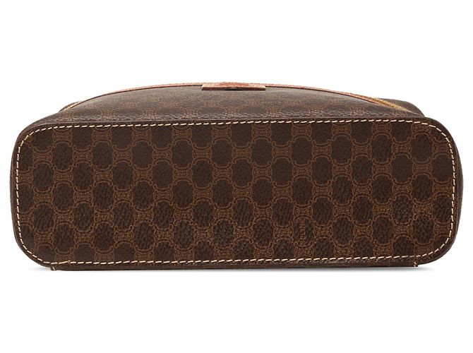 16 Céline Celine Vanity Bag aus beschichtetem Canvas in Braun Macadam - Ansicht 3