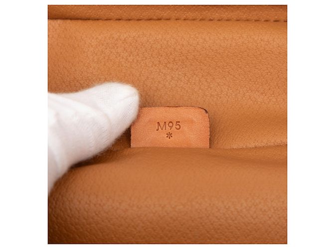 16 Céline Celine Vanity Bag aus beschichtetem Canvas in Braun Macadam - Ansicht 6