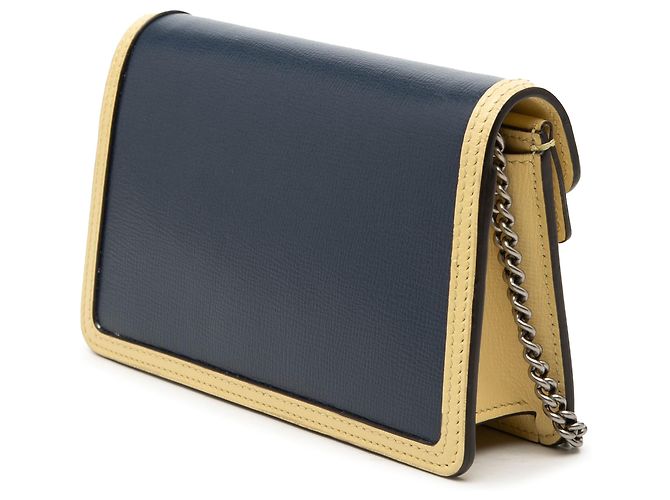 Gucci Blue Mini Tricolor Leather Dionysus Crossbody - vista 2