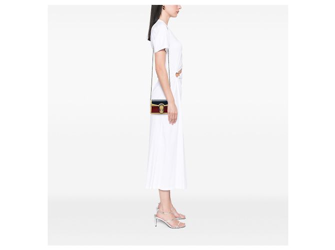 Gucci Blue Mini Tricolor Leather Dionysus Crossbody - vista 6