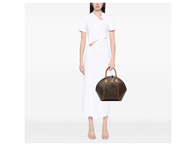 Louis Vuitton Marron Monogram Ellipse MM - vue 7