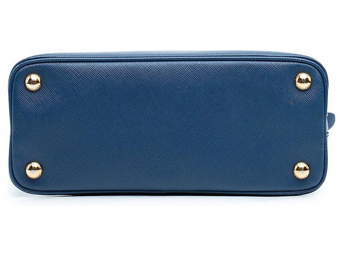 Sac à main Prada Blue Small Saffiano Lux Promenade Bleu - vue 3