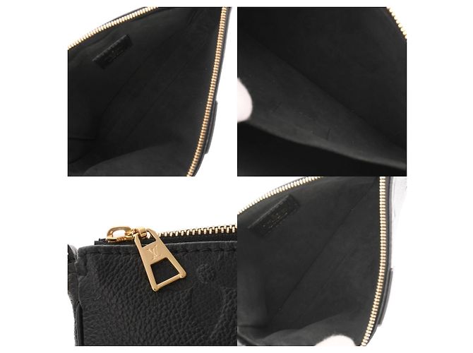 Louis Vuitton Monogram Empreinte Multi Pochette Accessoires Noir Nero - vista 10