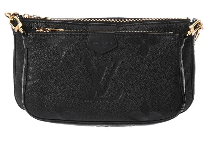 Louis Vuitton Monogram Empreinte Multi Pochette Accessoires Noir Nero - vista 2