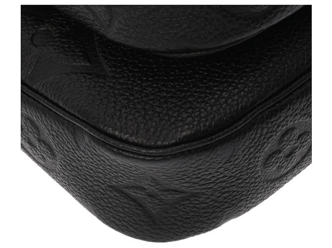 Louis Vuitton Monogram Empreinte Multi Pochette Accessoires Noir Nero - vista 8