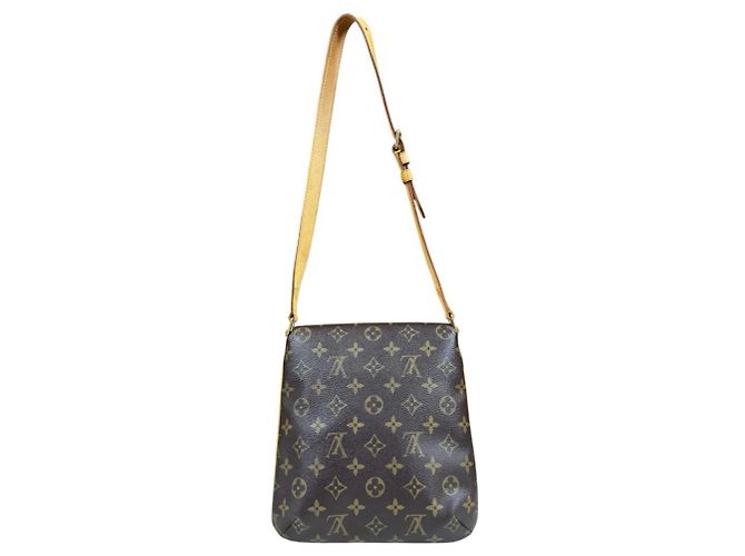 Sac à bandoulière Louis Vuitton Musette Salsa Marron - vue 3