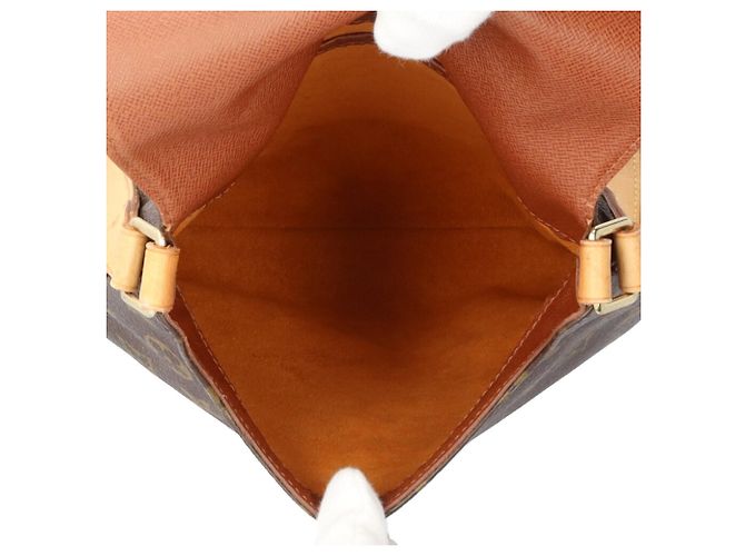 Sac à bandoulière Louis Vuitton Musette Salsa Marron - vue 8