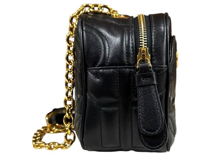 Borsa a tracolla Salvatore Ferragamo Gancini Nero - vista 4