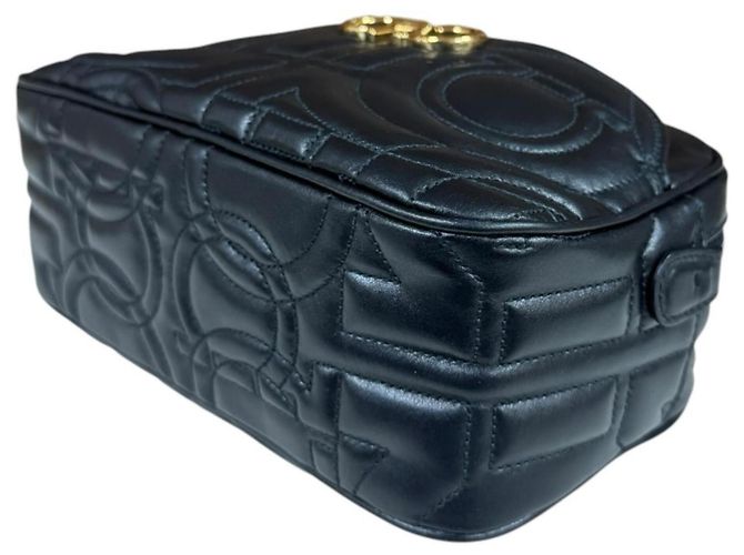 Borsa a tracolla Salvatore Ferragamo Gancini Nero - vista 7